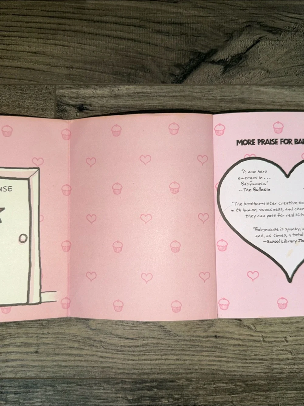 Babymouse The Musical Hardcover Book - Pink & Black